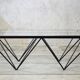 Vintage table basse b&b italia design des années 80