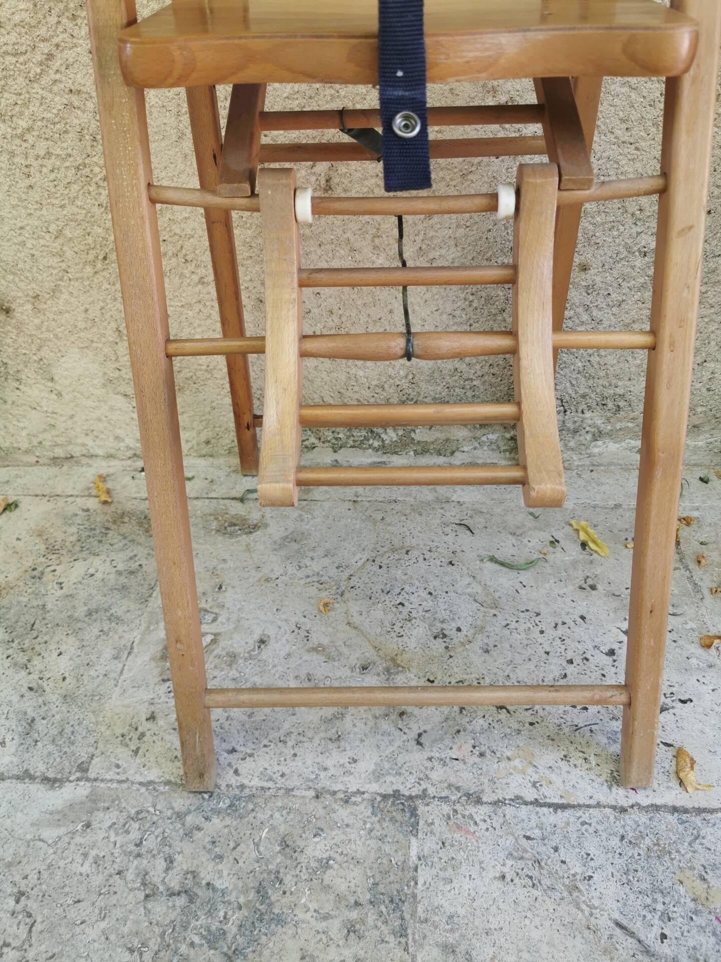 Wooden high chair
