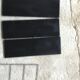 Double metal string shelf - 6 shelves, 3 uprights - vintage 1960