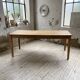 Farm table in pine 2m