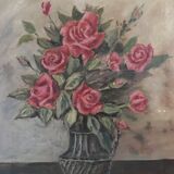 Bouquet of roses signed