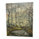 Oil painting on canvas Maurice BERNARD