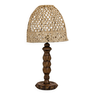 Oak lamp