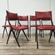 Six chairs by Gaetano and Alessandro Besana, 1960