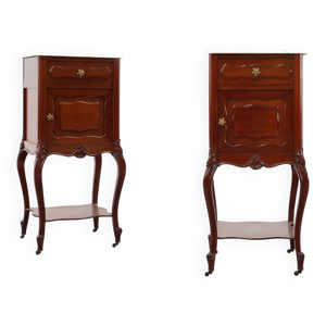 Paire tables nuit - style louis