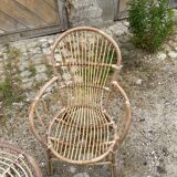 Rattan lounge set