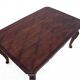 Antique table and chairs from the 19th century, Western Europe.