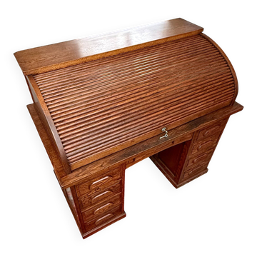 American desk in solid oak