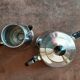 Vintage metal coffee service set