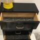 Chiffonnier formica noir