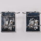 Kinkeldey Set van twee wandlampjes,1970 Duitsland