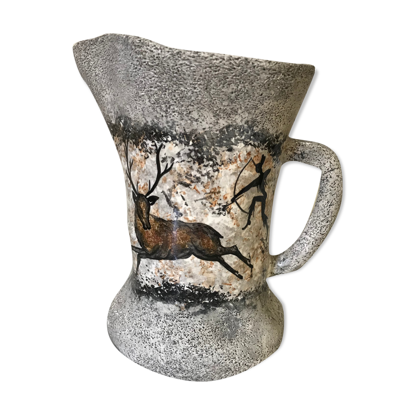 Pitcher Vallauris Rock Art