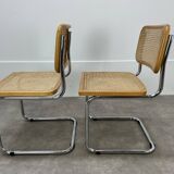 2 Cesca B32 chairs by Marcel Breuer