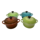 Four mini cocotte ramekins Le Creuset