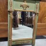 Empire style mirror in wood and gilding