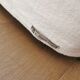 Sofa + daybed in linen canvas and removable jute Holiday home