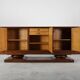 Buffet en chêne français Art Déco de Jacques Klein, 1925