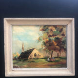 Breton landscape painting