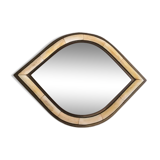 Brass mirror with original shape - 28x39cm