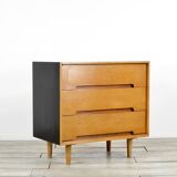 Midcentury Stag C Range Chest of Drawers by John and Sylvia Reid in Oak.  Vintage Modern / Retro / D