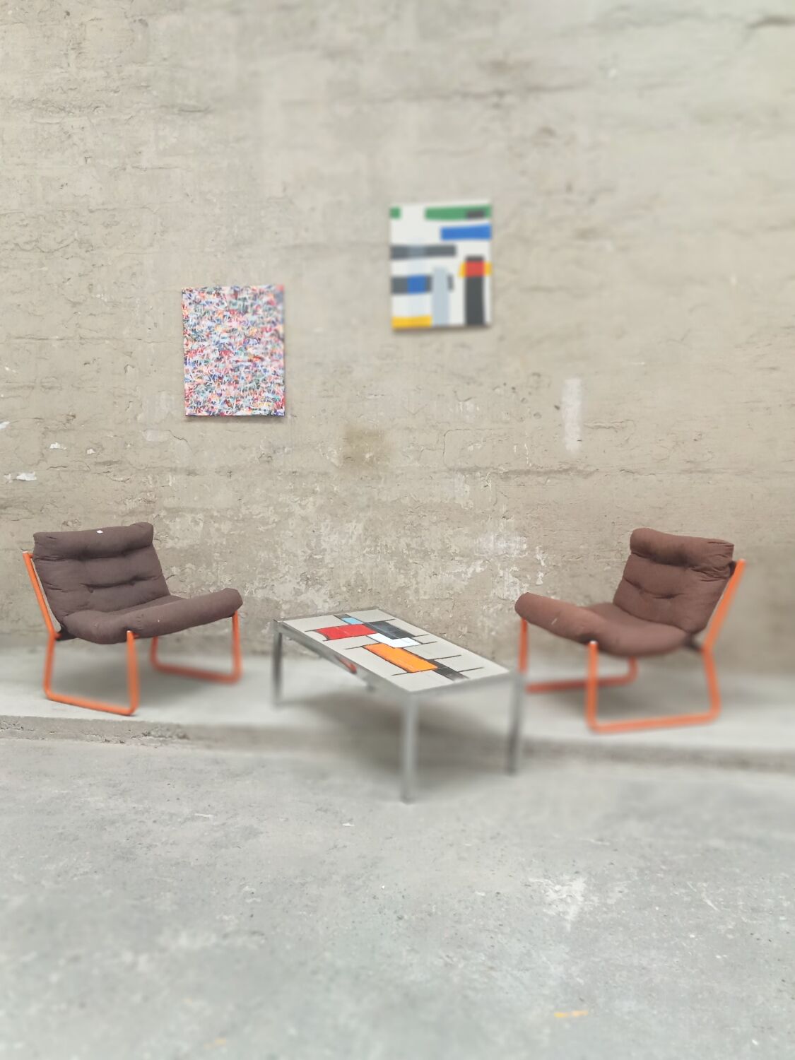 Ceramic coffee table