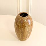 stoneware vase, signed, 1970 - 21 X 15 cm