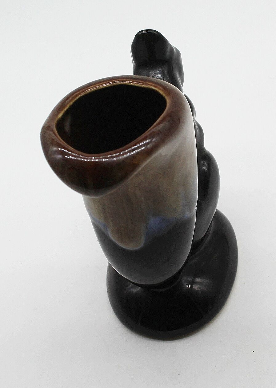 Vintage ceramic squirrel vase