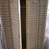 Vintage Rattan Wardrobe 1970s