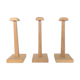 Trio wooden hats holders