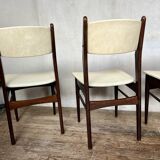 Série de 6 chaises vintage années 1960