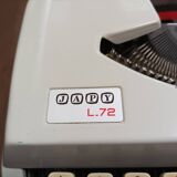 Vintage Japy L72 typewriter