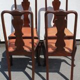 Set 4 mahogany  chairs