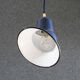 Blue industrial suspension in enamelled sheet metal with new electrical system