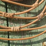 Rattan mirror, bohemian