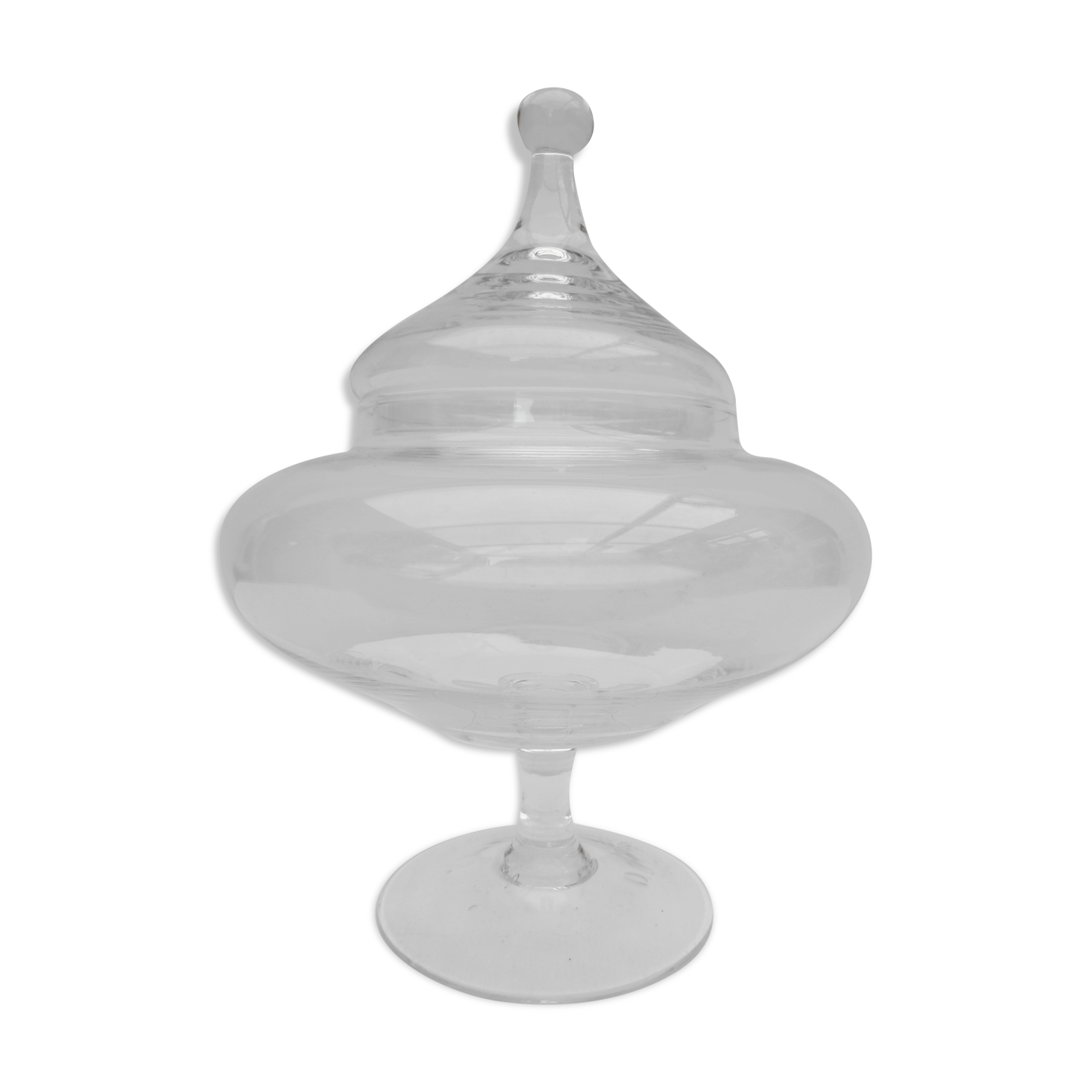 adorable standing candy maker with transparent glass lid