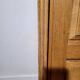 Vintage design oak buffet by Guillerme and Chambron