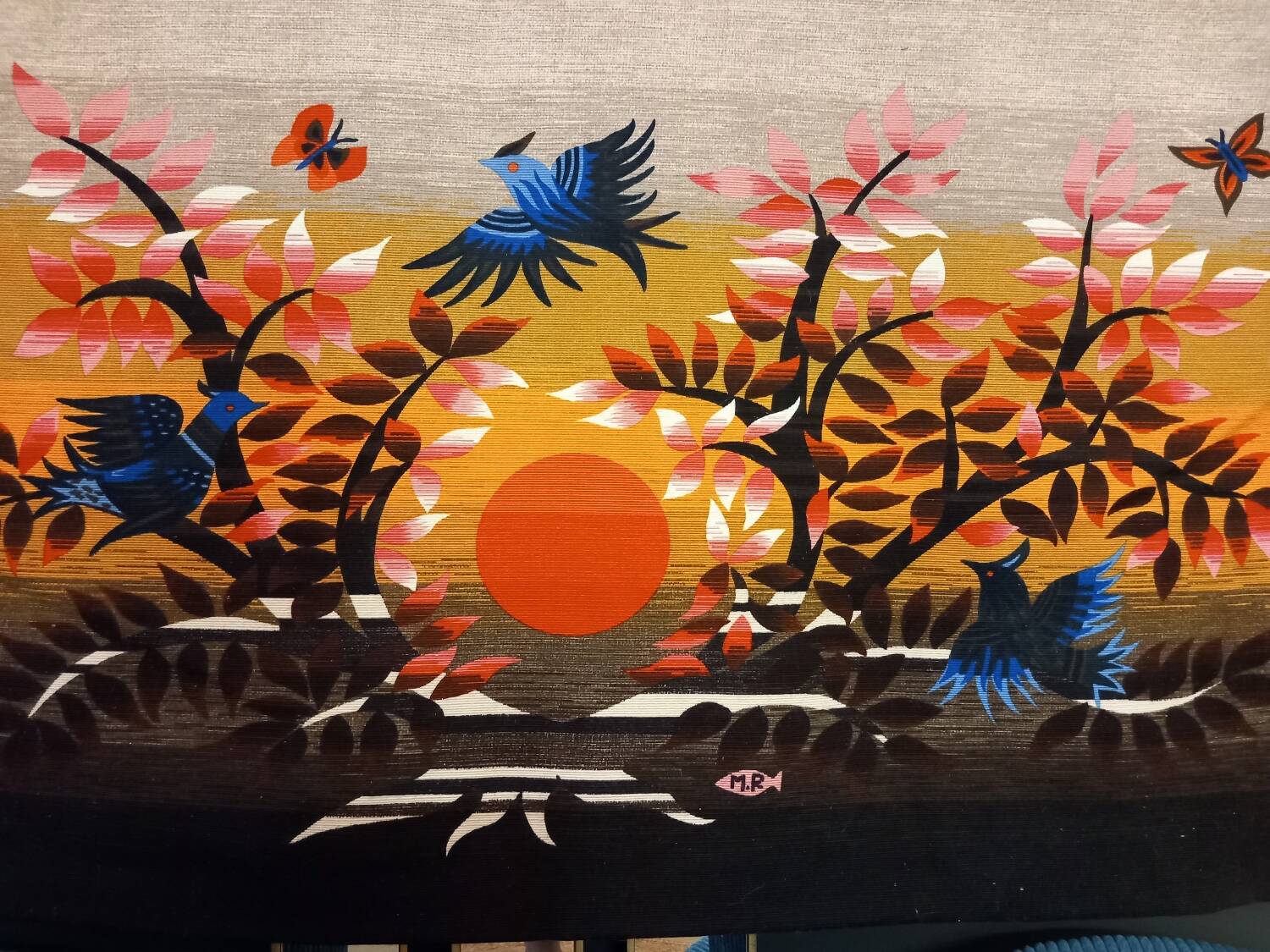 Tapestry. Manufacture Robert Four.Paris/Aubusson