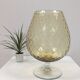 XXL Empoli 1950 amber yellow cup vase