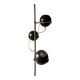 Chrome floor lamp Monix 3 vintage balls 1970
