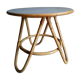 Extra roundtable in vintage rattan 50s