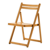 Chaise pliable en hêtre