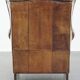 Sheepskin wingback chair in good condition
