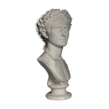 Plaster bust of Emperor Augustus