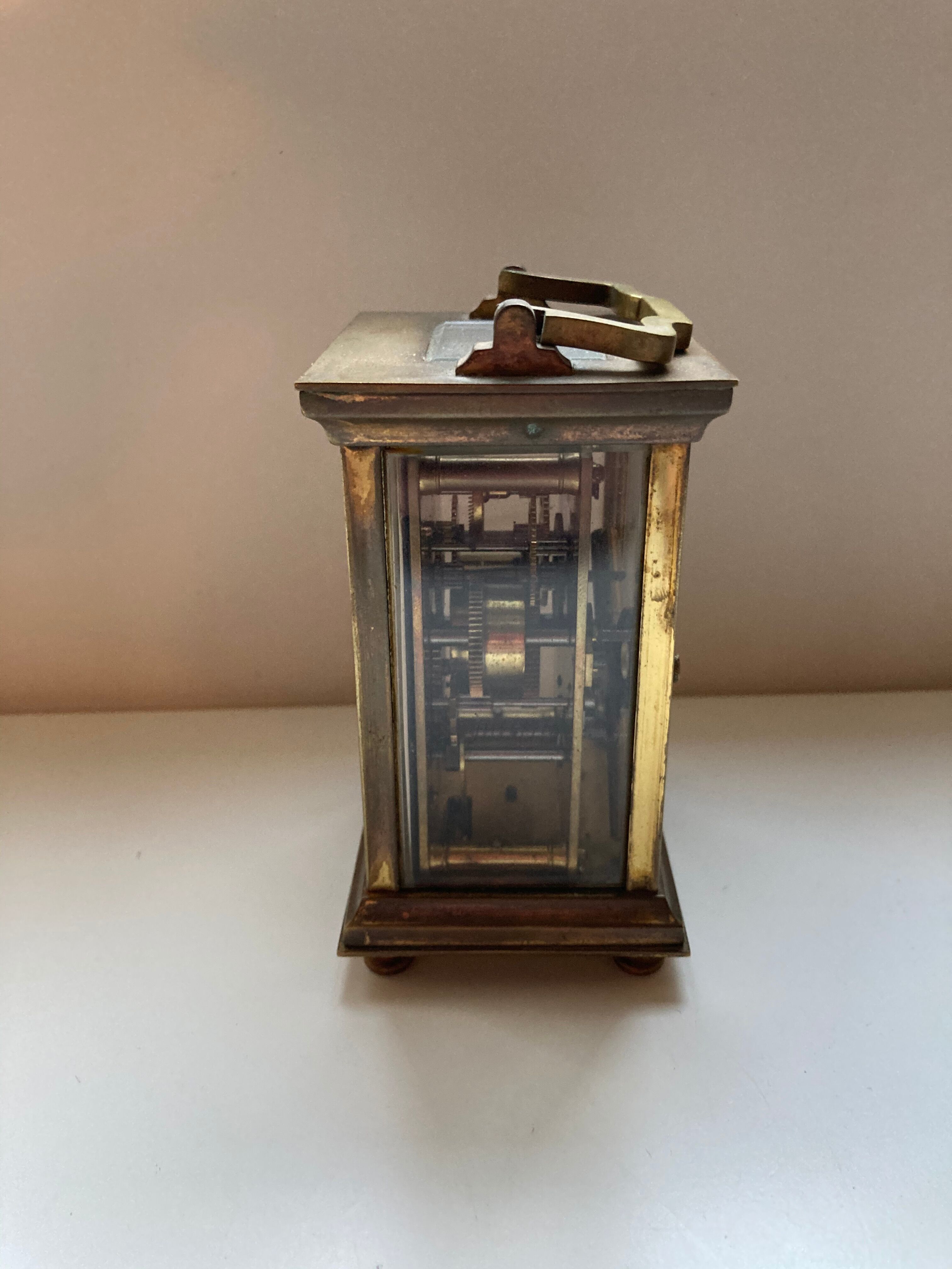 Former officer clock Marcks-Co Ltd skeleton antic Clock watchmaking XIX