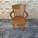 American oak armchair