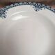 Set of 9 deep plates Terre de Fer St Amand model Andrinople