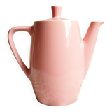 Pink porcelain coffee or teapot