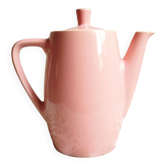 Pink porcelain coffee or teapot