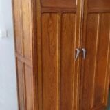 Parisian wardrobe in solid oak