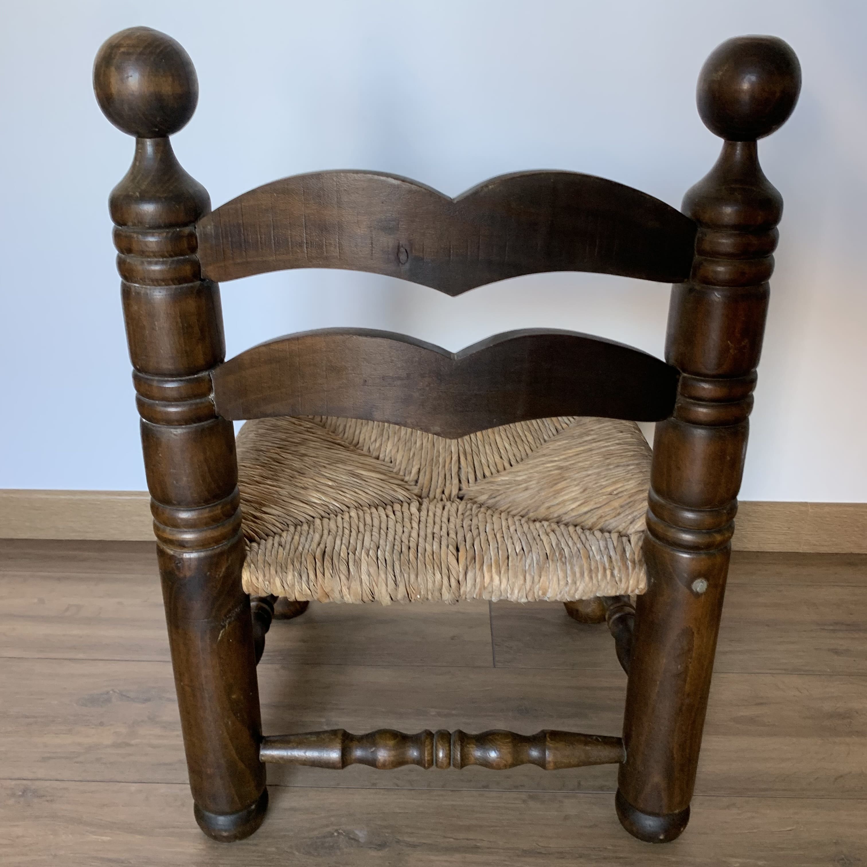 low chairs or fireplace